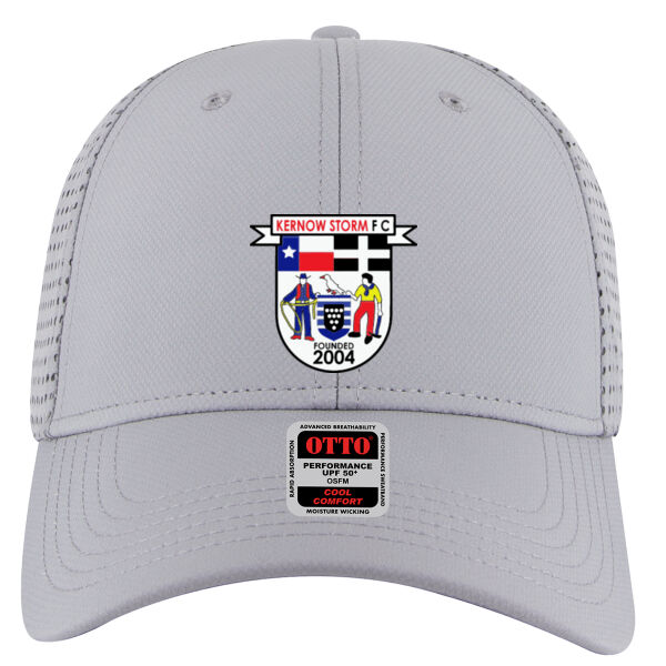 STORM FC - OTTO CAP Cool Comfort Performance Stretchable Knit UPF 50+ w/ Perforated Back 6 Panel Low Profile Baseball Cap Thumbnail
